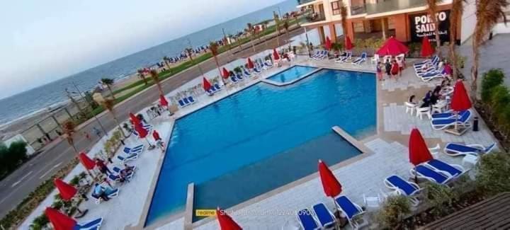 شاليه فندقي أرضي بحديقه خاصه في منتجع بورتوسعيد 'Ezbet Shalabi el-Rudi Extérieur photo