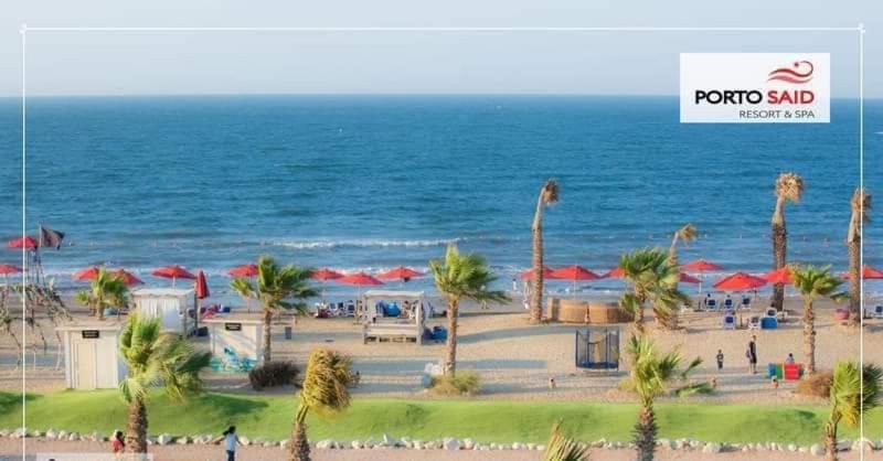 شاليه فندقي أرضي بحديقه خاصه في منتجع بورتوسعيد 'Ezbet Shalabi el-Rudi Extérieur photo