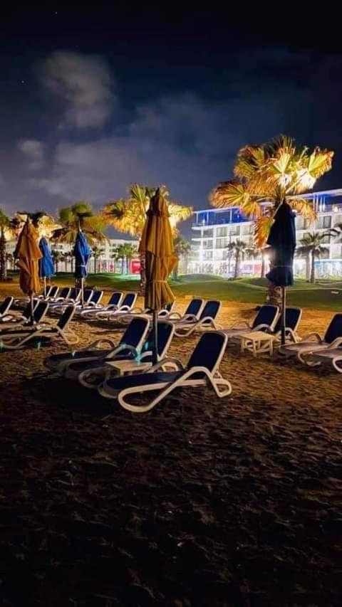شاليه فندقي أرضي بحديقه خاصه في منتجع بورتوسعيد 'Ezbet Shalabi el-Rudi Extérieur photo